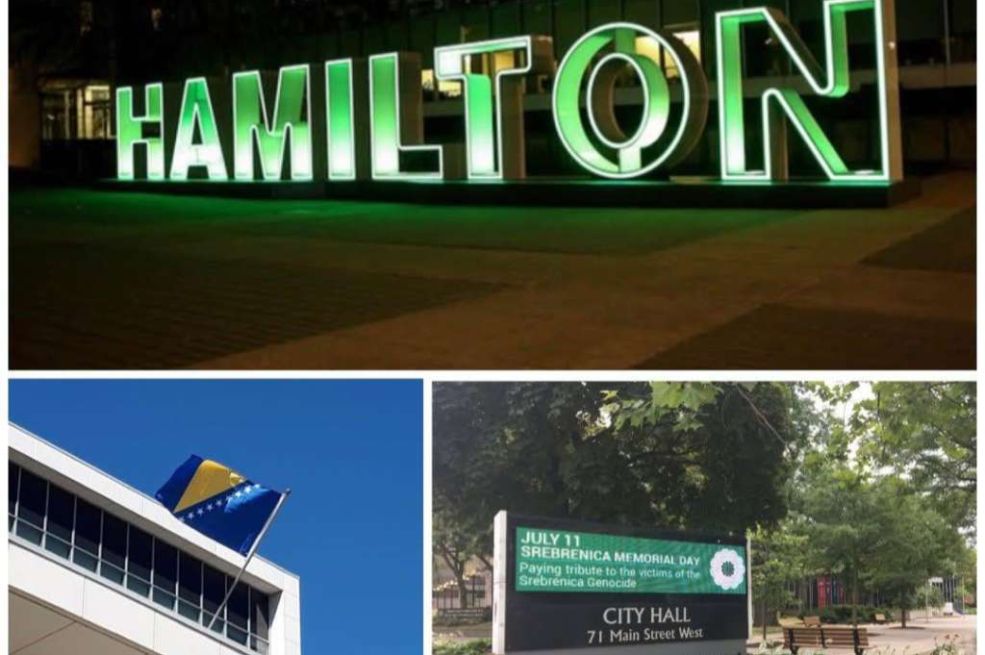 Kanadski grad Hamilton odaje počast žrtvama genocida u Srebrenici