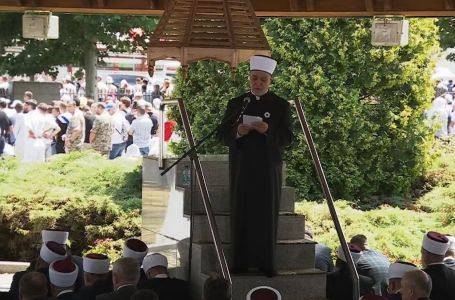 Kavazović u Potočarima: Bol nas nije slomila, u nama je nesalomljiva snaga