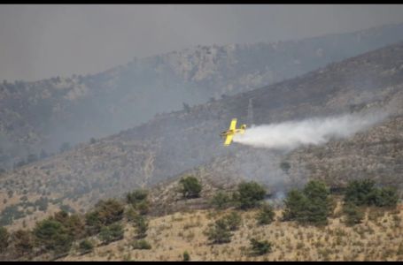 Veliki požar iznad Mostara, vatrogasci na terenu