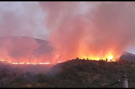Dramatični snimci iz Mostara: Požar i dalje aktivan, povrijeđen vatrogasac