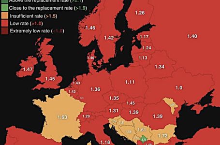 Širi se prilično zastrašujuća karta na kojoj je i naša zemlja: Samo jedna država je u ZELENOM!