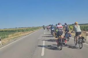 Biciklistički protest iz Novog Sada do Vrbasa: Glas za bezbjedniji saobraćaj