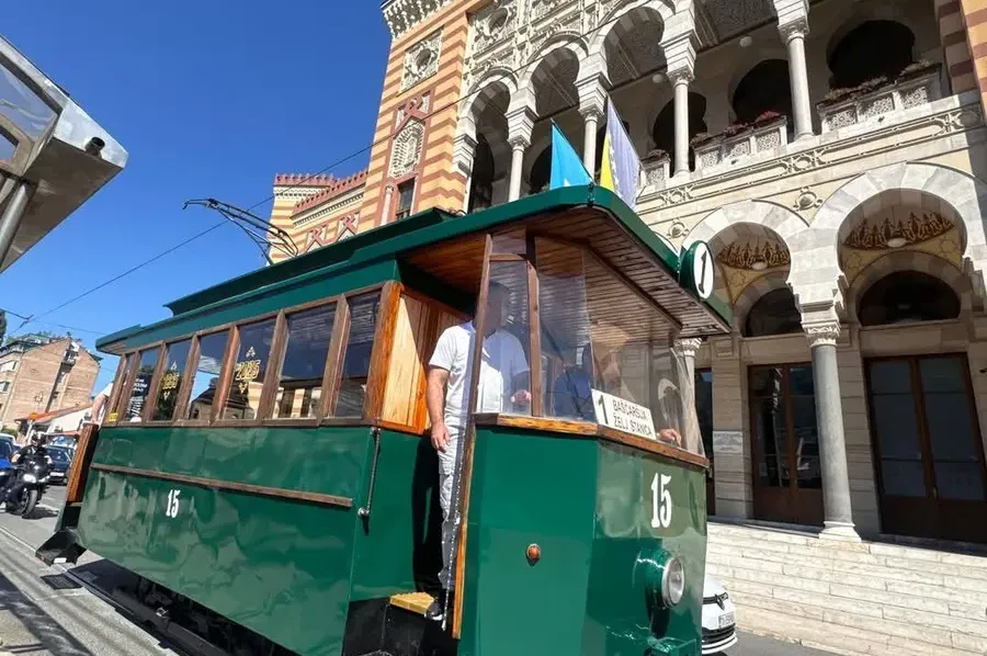 Električni tramvaj iz 19. vijeka ponovo vozi Sarajevom
