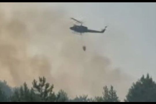 Požar u Prozor-Rami i dalje aktivan, OS BiH angažirane u gašenju iz zraka