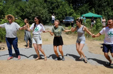 Greta Tunberg na blokadi izgradnje male hidroelektrane u Severnoj Makedoniji