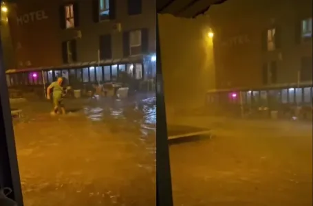 Zastrašujuće snimke nevremena u Hrvatskoj: Ulice pod vodom, ljudi se probijali do zaklona