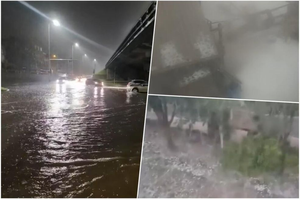 Hrvatsku pogodilo jezivo snažno nevrijeme, ulice su poplavljene: Najjači udar tek slijedi, a onda...