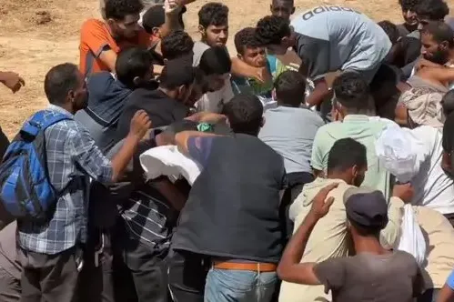 Palestinci jure prema pomoći iz zraka usred izraelske blokade