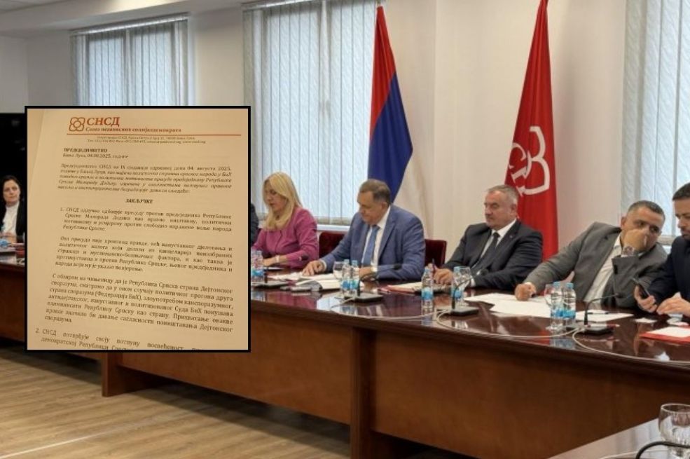 SNSD odbacuje presudu Dodiku: Ovo je njihov odgovor