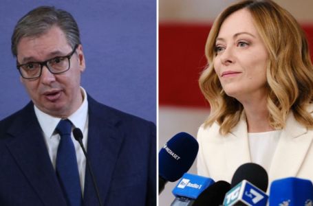 Meloni stiže u Beograd: Večera s Vučićem i razgovori o EU putu Srbije