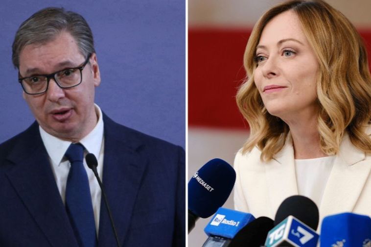 Meloni stiže u Beograd: Večera s Vučićem i razgovori o EU putu Srbije