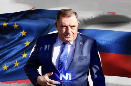 Dodik balansira između Moskve i Brisela: opasna igra u kojoj nema pobjednika