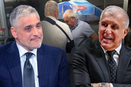 Diklić, Obradović i Čeda zatečeni u opuštenom razgovoru na benzinskoj pumpi