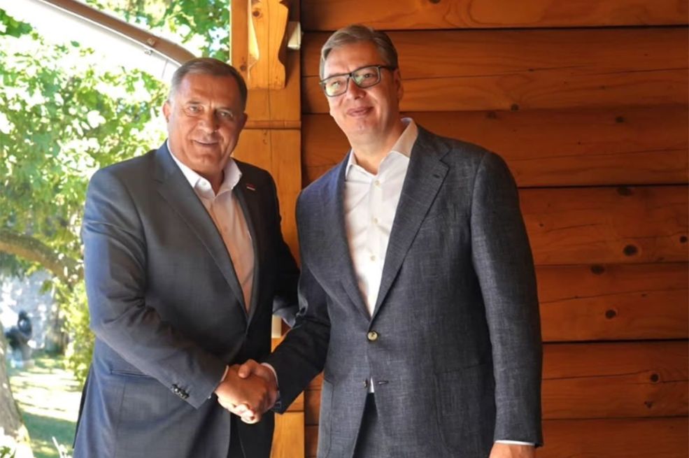 Sastali se Dodik i Vučić: OTKRILI O ČEMU SU RAZGOVARALI