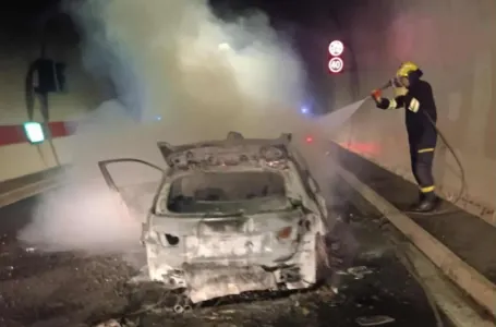 Nema ozlijeđenih u požaru automobila u tunelu Ivan, nastale velike gužve