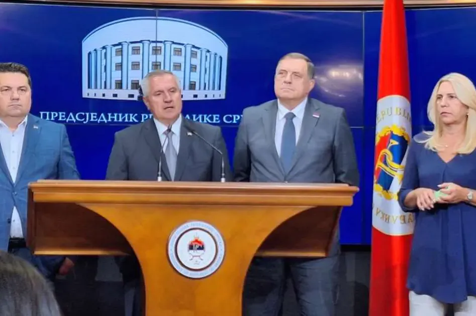 Oglasio se Višković nakon što je podnio ostavku na funkciju premijera Republike Srpske