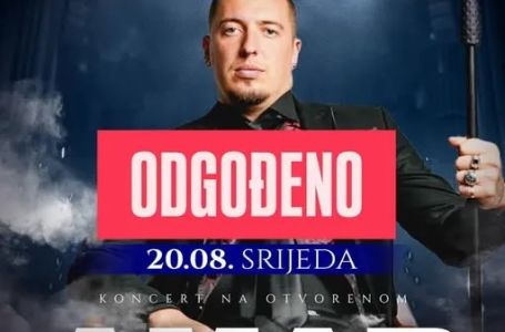 GILE POVRIJEĐEN U TEŠKOJ NESREĆI: Otkazan večerašnji koncert