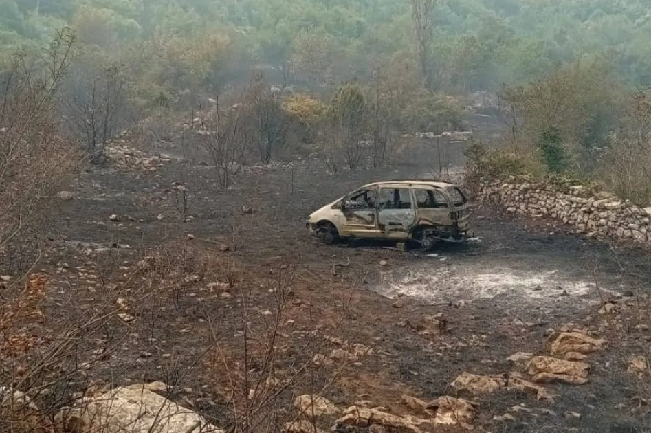 Požar kod Neuma prijeti kućama, rasplamsao se zbog jakog vjetra