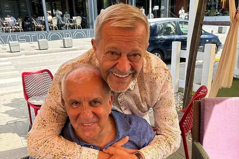Legendarni bh. glumac ugostio Željka Obradovića: "Volimo te, dragi Žoce!