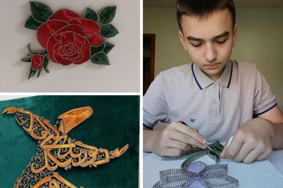 Ensar Dervišević (14): Mladi filograf iz Lukavca stvara impresivna umjetnička djela