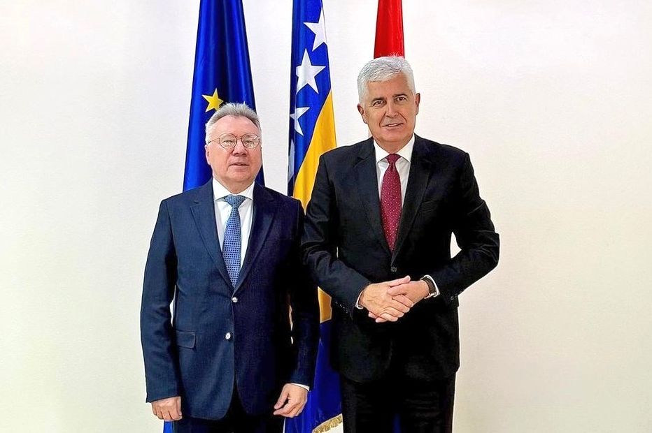 O čemu su razgovarali čelnik HDZ-a i ruski ambasador u BiH