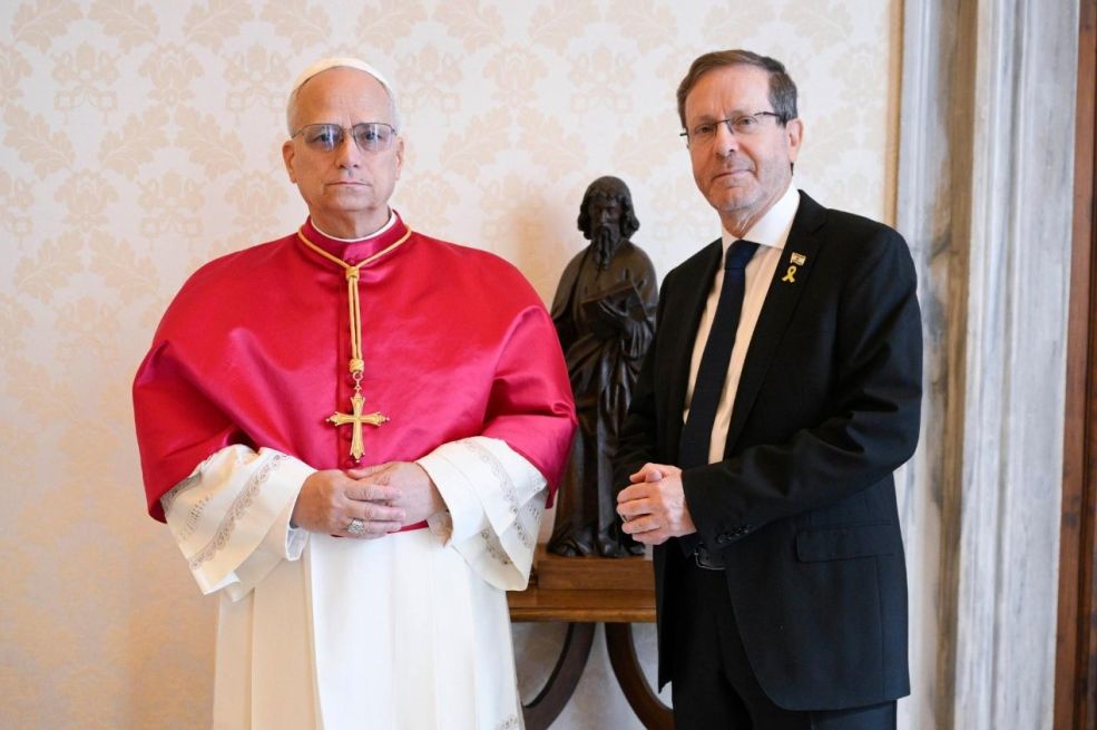 Papa Leo u Vatikanu s izraelskim predsjednikom: Hitno osloboditi taoce i prekinuti rat u Gazi