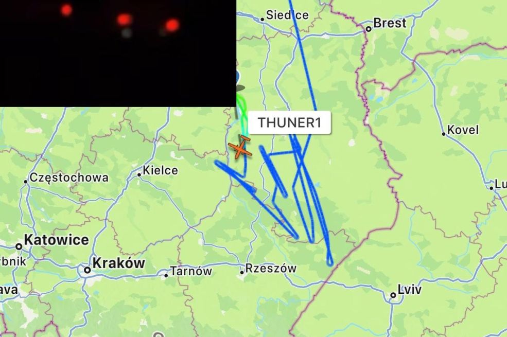 Pogledajte šta se noćas događalo na nebu iznad Poljske: Objavljene snimke (VIDEO)