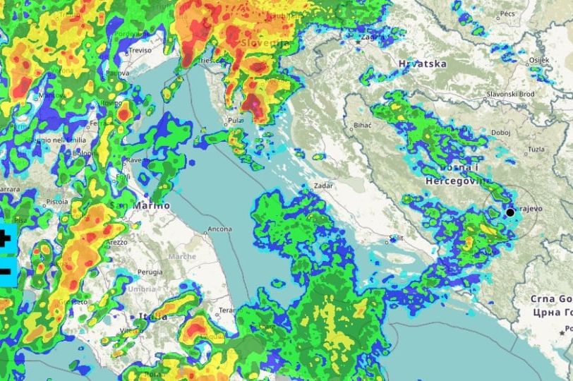 UPOZORENJE! BH Meteo objavio mapu, GDJE SU MOGUĆE POPLAVE? (FOTO)