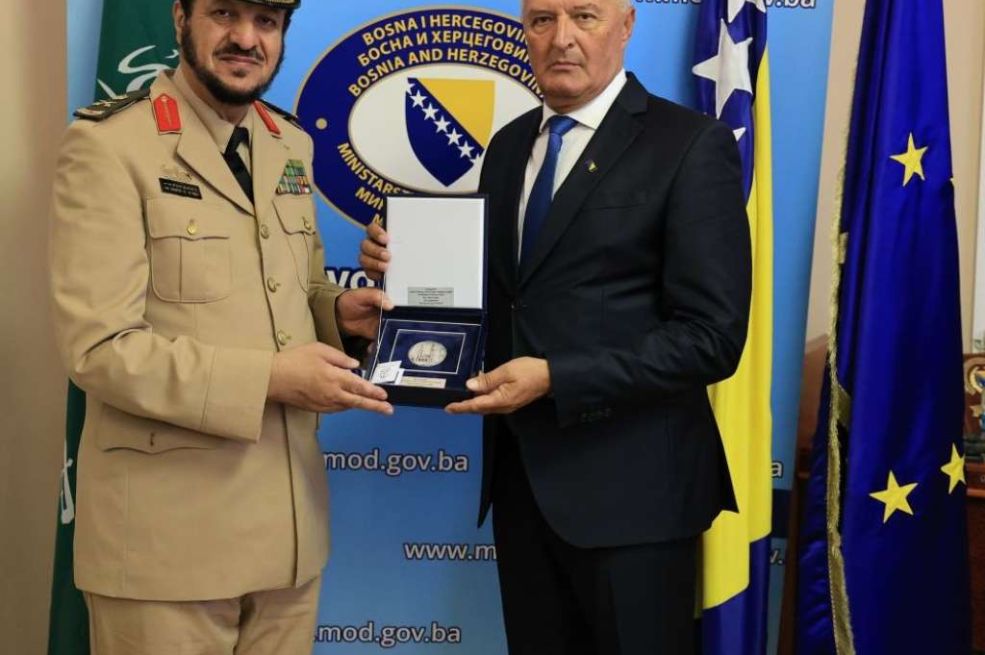 Helez: General-major Misfer bin Hassan istakao da BiH ima posebno mjesto u srcima svih Saudijaca