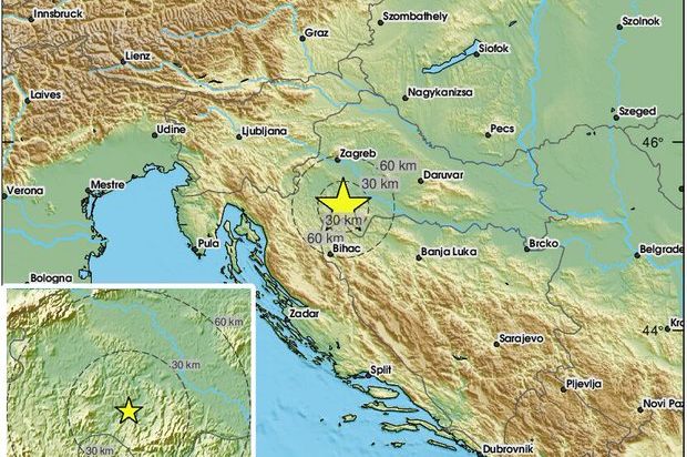 Zemljotres u Hrvatskoj: Osjetio se i u BiH
