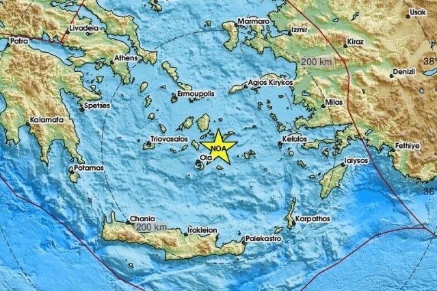 Snažan zemljotres pogodio Grčku