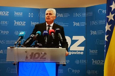 Čović najavljuje razgovore sa svim strankama: "Radimo intenzivno sa Vladom Republike Hrvatske"