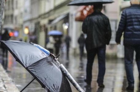 Početkom jeseni: nestabilno vrijeme s kišom, pljuskovima i padom temperatura