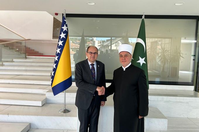 Sastanak Schmidta i reisa Kavazovića: Promovisanje dijaloga i pomirenja je ključno za budućnost BiH