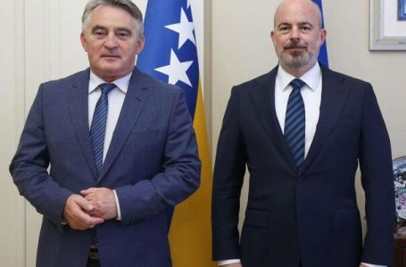 Komšić i Ginkel razgovarali o unaprjeđenju saradnje BiH i SAD-a