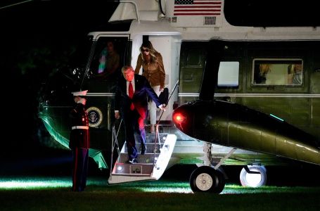 Helikopter s Trumpom i Melanijom prisilno sletio