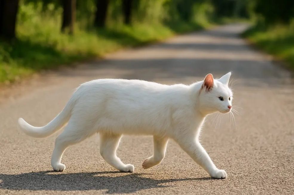 Bijela mačka vam je prešla put? Vjerovanje kaže da i to ima svoje skriveno značenje