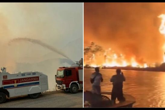 Naređena evakuacija u Turskoj! Antalija u plamenu, 800 vatrogasaca se bori sa požarima