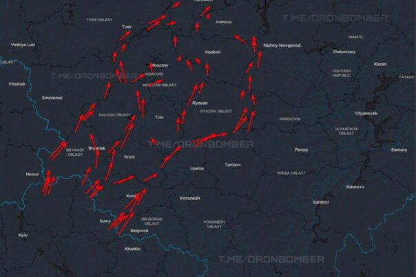 Panika u Moskvi: Dronovi nad glavnim gradom, nebo zatvoreno!