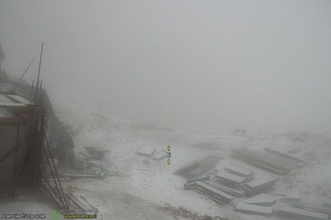 U Sloveniji pao prvi snijeg