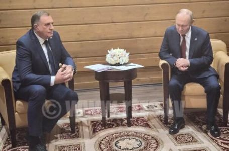 Počeo sastanak Putina i Dodika u Sočiju