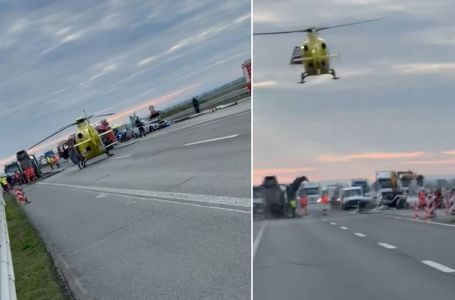 Teška nesreća na autoputu u Hrvatskoj: Jedna osoba izgubila život, stigao i helikopter