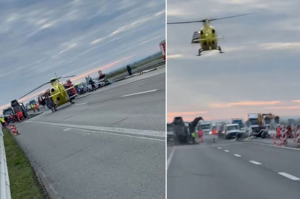 Teška nesreća na autoputu u Hrvatskoj: Jedna osoba izgubila život, stigao i helikopter