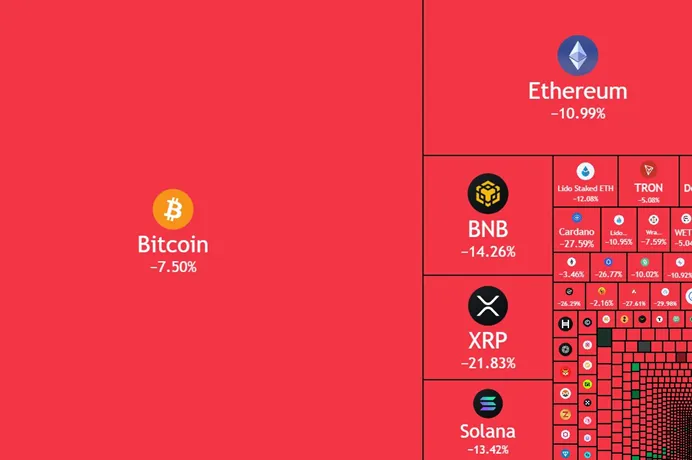 Nakon Trumpove objave kripto se srušio kao nikad