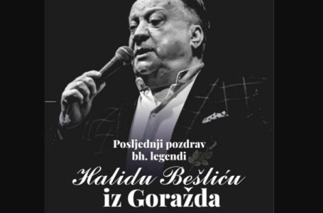 I Goražde će se sutra oprostiti od Halida Bešlića