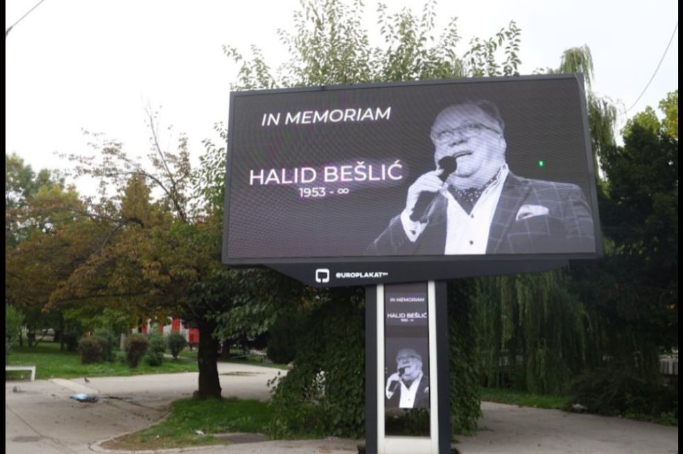 Odavde do vječnosti: Sarajevo plakatima odalo počast Halidu Bešliću