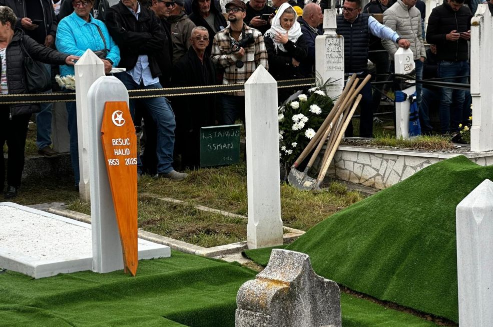 Ovo je mjesto gdje će biti ukopan Halid Bešlić