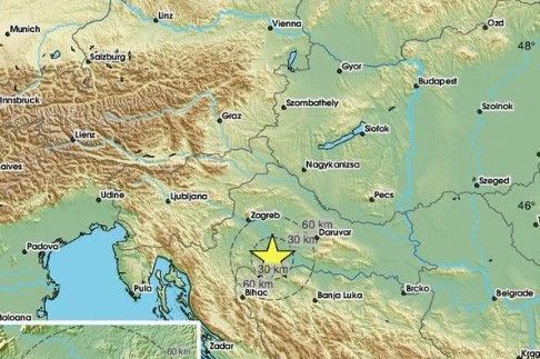 Zemljotres jačine 2,8 stepeni pogodio Hrvatsku