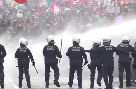 Haos u Briselu: demonstranti sukobili se s policijom