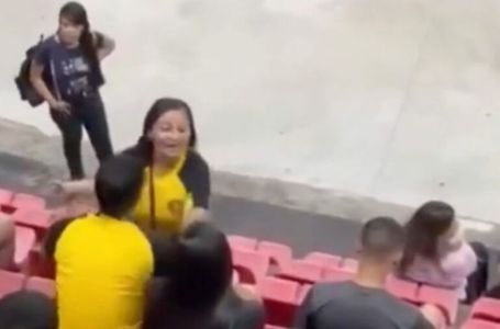 Žena uhvatila muža na tribini s ljubavnicom? Svi su ostali u šoku zbog njenog poteza